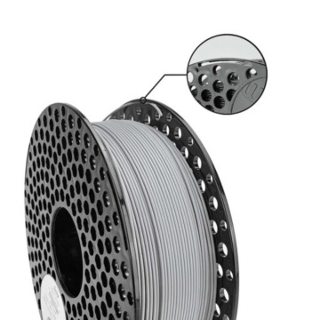 Macro rola de filament 1.75 mm AzureFilm PLA Original Grey (gri) 1kg - Filamente3D.ro