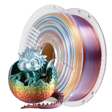 Filament 1.75 mm AzureFilm PLA Silk Rainbow Wild Ember (multicolor) 1kg