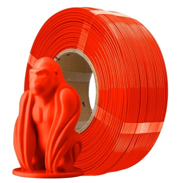 Filament 1.75 mm AzureFilm ReFill PETG Hyper Speed Tiger Orange (portocaliu) 1kg