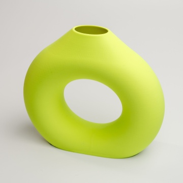 Vaza printata din filament AzureFilm PLA Matte HS Lime 1kg - Filamente3D.ro