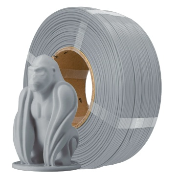 Filament 1.75 mm AzureFilm ReFill PLA Matte HS Mist Grey (gri) 1kg