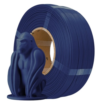 Filament 1.75 mm AzureFilm ReFill PLA Navy Blue (albastru) 1kg