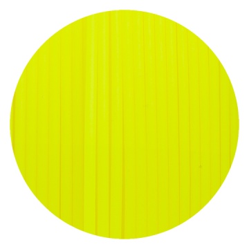 Detaliu filament Fiberlogy Easy PLA Neon Yellow 850g - Filamente3D.ro
