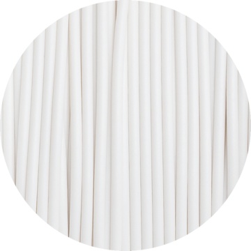 Detaliu filament Fiberlogy Matte PET-G White 850g - Filamente3D.ro