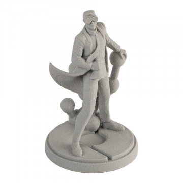 Statueta printata din filament Polymaker PolyLite LW-PLA Grey 800g - Filamente3D.ro