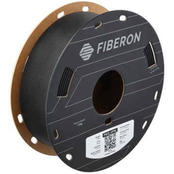 Filament 1.75 mm Polymaker Fiberon PA12-CF10 Black (negru) 500g