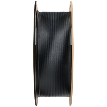 Vedere laterala rola de filament 1.75 mm Polymaker Fiberon PPS-CF10 Black (negru) 500g - Filamente3D.ro