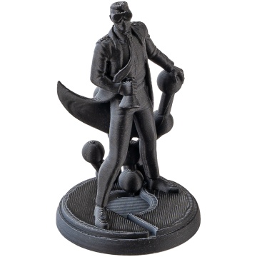 Omul de stiinta Polymaker printat din filament Polymaker Panchroma PLA Dual Matte Shadow Black - Filamente3D.ro