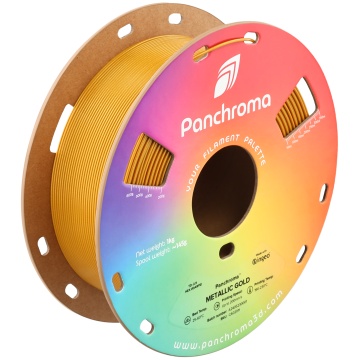 Filament 1.75 mm Polymaker Panchroma PLA Metallic Gold (auriu) 1kg