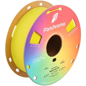 Filament 1.75 mm Polymaker Panchroma PLA Neon Yellow (galben) 1kg