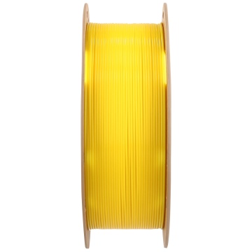 Vedere laterala rola filament Polymaker Panchroma PLA Translucent Yellow 1kg - Filamente3D.ro