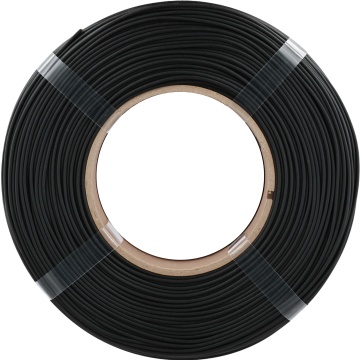 Vedere frontala rezerva de filament 1.75 mm Polymaker Refill Panchroma PLA Matte Charcoal Black 1kg - Filamente3D.ro