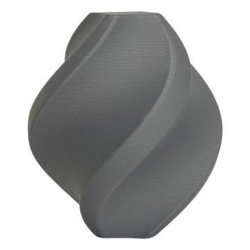 Vaza printata din filament 1.75 mm Professional Lab PLA Plus Argintiu 1kg - cu logo