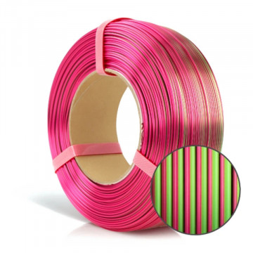 Rezerva de filament si macro rola de filament Rosa3D Refill PLA Magic Silk Dragon Fruit 1kg - Filamente3D.ro