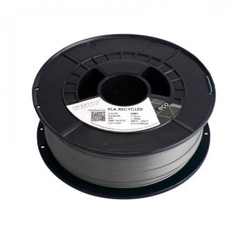 Filament 1.75 mm SmartFil PLA RECYCLED Grey / Silver (gri / argintiu) 1kg