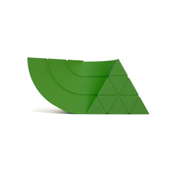 Mostra de filament 1.75 mm SmartFil PLA RECYCLED May (verde) - RAL 6017 - 1kg - Filamente3D.ro