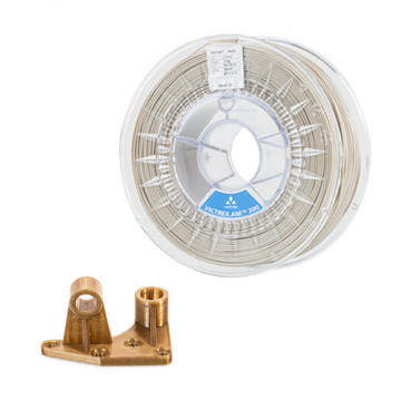 Rola si piesa printata din filament 1.75 mm VICTREX AM 200 FIL 1kg - Filamente3D.ro