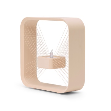 Suport de lumanare printat din filament Fiberlogy Matte PLA Beige 850g - Filamente3D.ro