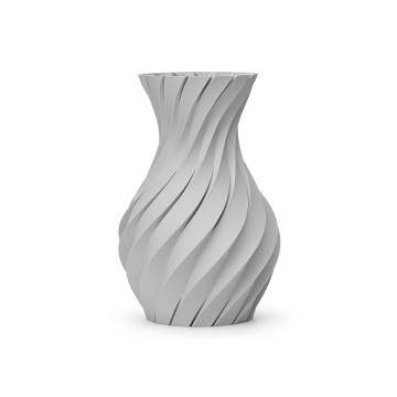 Vaza printata din filament Fiberlogy Matte PLA Gray 850g - Filamente3D.ro