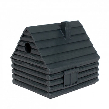 Casuta printata 3D din filament 1.75mm FormFutura ReForm rApollo - Charcoal Grey (gri) 1kg - Filamente3D.ro