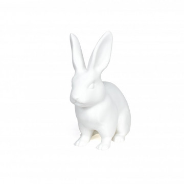 Iepuras printat 3D din filament 1.75mm FormFutura ReForm rPLA White (alb) 1kg - Filamente3D.ro