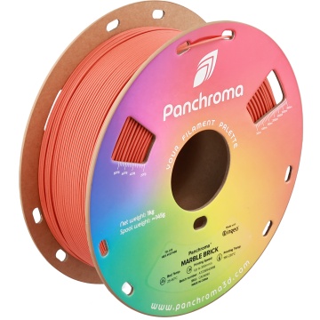 Filament 1.75mm Polymaker Panchroma PLA Marble Brick (rosu) 1kg