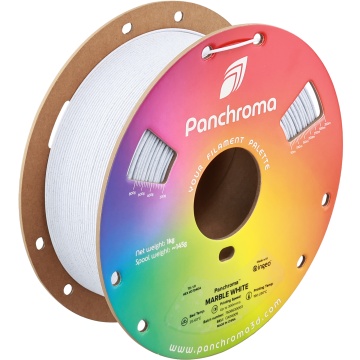 Filament 1.75mm Polymaker Panchroma PLA Marble White (alb) 1kg
