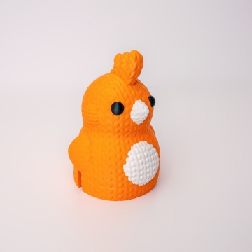 Animal printat din filament Polymaker Panchroma Satin Orange 1kg - Filamente3D.ro