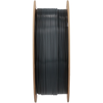 Lateral rola de filament 1.75 mm Polymaker PETG Dark Grey 1kg - Filamente3D.ro