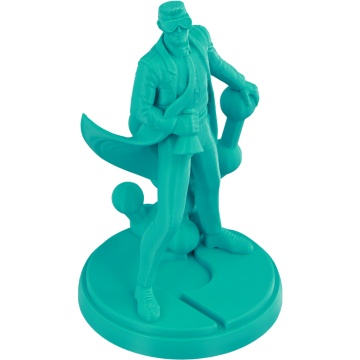Statueta Polyman printata din filament 1.75 mm Polymaker PETG Teal 1kg - Filamente3D.ro