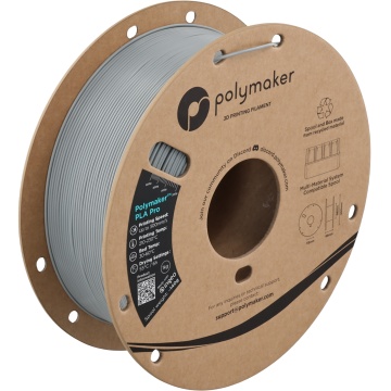 Filament 1.75mm Polymaker PLA Pro - High Speed Tough PLA Grey (gri) 1kg