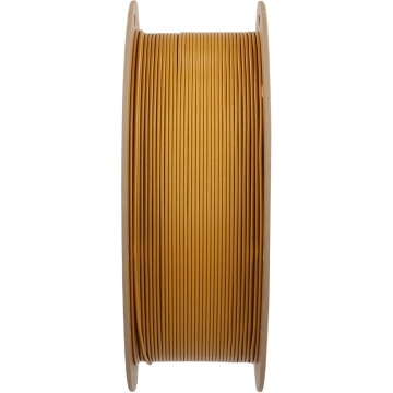 Lateral rola de filament 1.75mm Polymaker PLA Pro - High Speed Tough PLA Metallic Gold (auriu) 1kg
