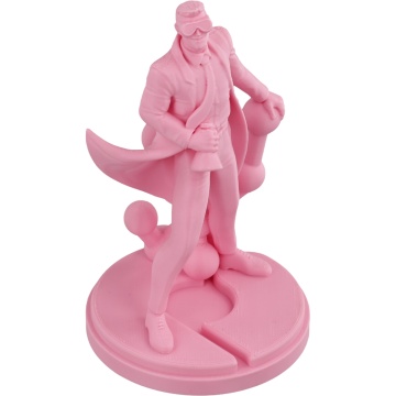 Statueta printata din filament 1.75mm Polymaker PLA Pro - High Speed Tough PLA Pink (roz) 1kg