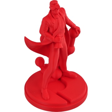 Statueta printata din filament 1.75mm Polymaker PLA Pro - High Speed Tough PLA Red (rosu) 1kg