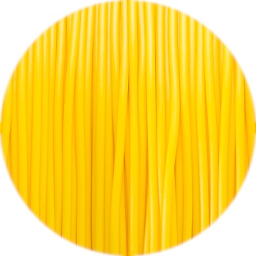 Detaliu filament Fiberlogy FiberFlex 40D Yellow 850g - Filamente3D.ro