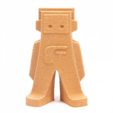 Statueta Fil printata 3D din filament FormFutura EasyWood - Cedar (cedru) 500g - Filamente3D.ro