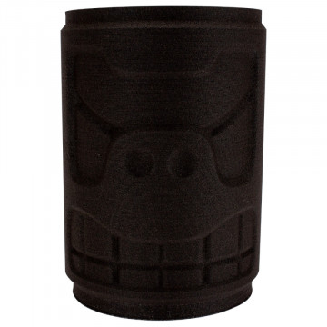 Vaza printata 3D din filament FormFutura EasyWood - Ebony (abanos) 500g - Filamente3D.ro