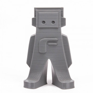 Robotel Fil printat 3D din filament FormFutura Premium PLA - Robotic Grey (gri) 1kg - Filamente3D.ro