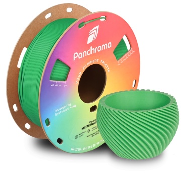 Bol printat 3D din filament Polymaker Panchroma PLA Matte Forest Green (verde)1kg - Filamente3D.ro