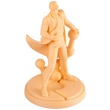 Statueta Polyman printata 3D din filament Polymaker Panchroma PLA Matte Pastel Peach (portocaliu deschis)1kg - Filamente3D.ro