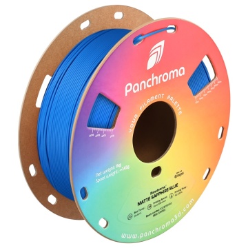 Filament Polymaker Panchroma PLA Matte Sapphire Blue (albastru)1kg