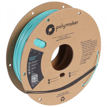 Filament Polymaker PolyFlex TPU-90A Teal (turcoaz) 750g