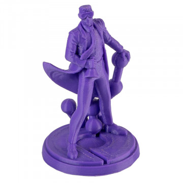 Statueta Polyman printata 3D cu filament Polymaker PolyLite PETG Purple (violet) 1kg - Filamente3D.ro