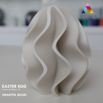 Ou printat din filament Smart Materials 3D SmartFil Boun (natural) 750g - Filamente3D.ro
