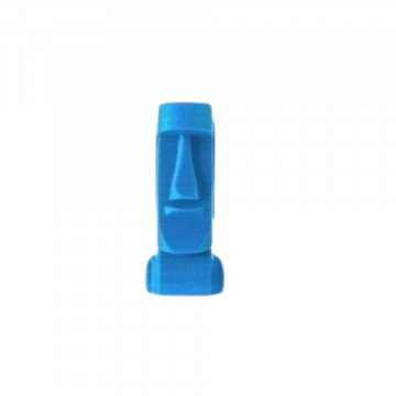 Statueta printata 3D din filament Smart Materials 3D SmartFil PLA Sapphire (albastru) - RAL 5015 - 1kg - Filamente3D.ro