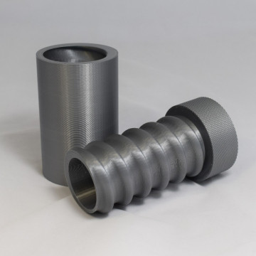 Container printat 3D din filament Smart Materials 3D SmartFil PLA Silver (argintiu) 1kg - Filamente3D.ro