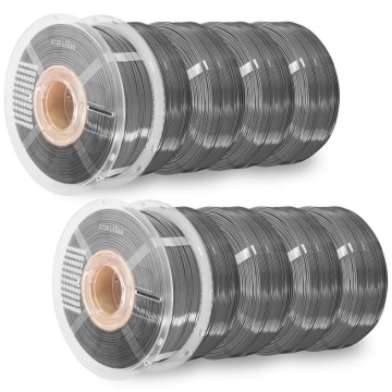 Pachet filamente 1.75 mm AzureFilm Super-pack ReFill PETG HS Grey (gri)