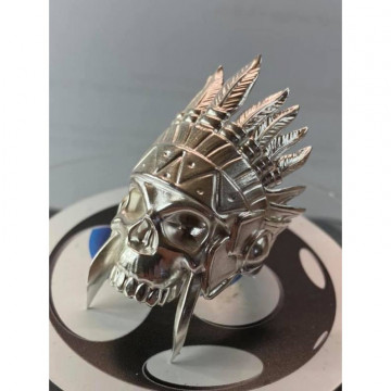 Detaliu inel indian Halloween turnat cu pulbere de turnare BlueCast X-Vest - Filamente3D.ro