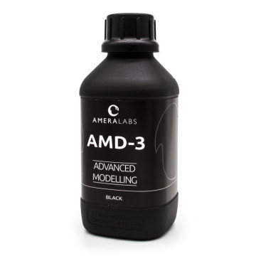 Sticla de rasina AmeraLabs AMD-3 Black 1kg - Filamente3D.ro