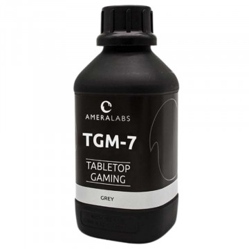 Sticla de 1kg rasina AmeraLabs TGM-7 Grey ideala pentru miniaturi si table games - Filamente3D.ro